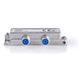 nedis sspl410me satellite f splitter max 115 db insertion loss 5 2400 mhz 4 outputs extra photo 2