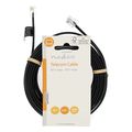 nedis tcgl90200bk50 telecom cable rj11 male rj11 male 500m black extra photo 2
