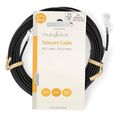 nedis tcgl90201b50 telecom extension cable rj11 male rj45 male 500m blackpn extra photo 2