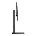 nedis tvsm2040bk fixed tv dest stand 37 70 adjustable pre fixed heights steel tempered glass extra photo 4
