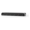nedis vspl3474at hdmi splitter with 4ports 4k60hz anthracite extra photo 1