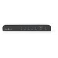 nedis vspl3474at hdmi splitter with 4ports 4k60hz anthracite extra photo 2