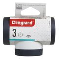 legrand polyprizo 3s fis black grey rot extra photo 1