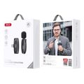 xo mkf08a asyrmato mikrofono petoy me exodo usb type c kai klip topothetisis extra photo 2