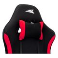 white shark gaming chair narwhal black red narwhal extra photo 1