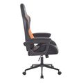 baracuda gaming chair whale black orange whale extra photo 3