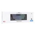 white shark mechanical keyboard gk 002721v2 us blue switch wakizashi 2 grey black extra photo 5