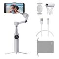 insta360 flow 2 ai tracker bundle gray ai powered gimbal stabilzer for smartphone extra photo 1