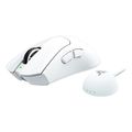 razer deathadder v4 pro white 57g wireless gaming mouse ergonomic 120 hours battery� �45k�dpi extra photo 1