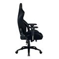 razer iskur v2 green leather gaming chair lumbar support memory foam head cushion extra photo 2