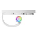 arctic liquid freezer iii pro 420 a rgb white multi compatible aio cpu water cooler with a rgb extra photo 2