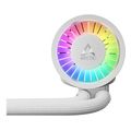 arctic liquid freezer iii pro 420 a rgb white multi compatible aio cpu water cooler with a rgb extra photo 3