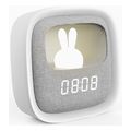 alarm clock with led bunny night light pure fnl 06 aurora white square forever light extra photo 1 alarm clock with led bunny night light pure fnl 06 aurora white square forever light extra photo 1