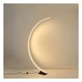 eurolamp fotistiko epidapedio metalliko led 45w 2700lm 3000k 840x1950mm mayro arte illumina media extra photo 1