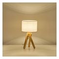 eurolamp fotistiko epitrapezio xylo 1xe27 max 15w 280x500mm arte illumina madera extra photo 1