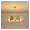 eurolamp fotistiko kremasto 8xe14 max 8w f700h690mm xryso arte illumina glow extra photo 1