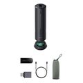 insta360 wave graphite black ai speakerphone for meetings recordings podcasts live streams extra photo 1