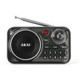 akai apr 500bk mayro forito radiofono me bluetooth usb tf rec exodo akoystikon kai othoni 25w extra photo 2