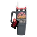 paladone stranger things 5 900ml insulated cup and straw extra photo 1