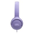 jbl tune 520c purple on ear wired headphones extra photo 3