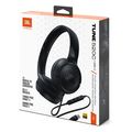 jbl tune 520c black on ear wired headphones extra photo 4