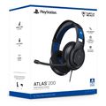 turtle beach atlas 200 wired gaming headset ps pc black extra photo 3