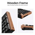 keychron k10 he k10h f1 special wood edition wireless magnetic hall effect rgb keyboard 100 us extra photo 2