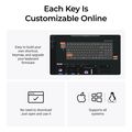 keychron k8 he k8h f1 special wood edition wireless magnetic hall effect rgb keyboard 80 us extra photo 3