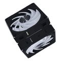 lian li uni rgb fan cl wireless 120mm black 3pcs w controller static pressure extra photo 4