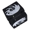 lian li uni rgb fan cl wireless 120mm reverse blade black 3pcs w controller static pressur extra photo 3