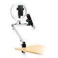 streamplify mount arm microphone arm with table clamp 25kg load white extra photo 3 streamplify mount arm microphone arm with table clamp 25kg load white extra photo 3