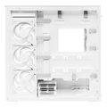 arctic xtender white transparent window w o gpu vertical mount mid tower case w a rgb fans extra photo 4