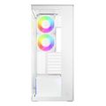 arctic xtender white transparent window w o gpu vertical mount mid tower case w a rgb fans extra photo 6