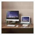 gembird glass monitor stand large ms table gl 01 extra photo 2