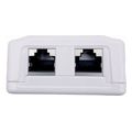 cablexpert cat6a ftp double port surface mount box white ncac 2f6a 01 extra photo 1