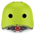 globber helmet primo lights lime green 505 106 xs s 48 53cm extra photo 1 globber helmet primo lights lime green 505 106 xs s 48 53cm extra photo 1