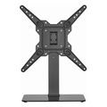 gembird tabletop tv stand swivel 23 55 black tvs d55s 01 extra photo 2