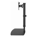 gembird height adjustable full motion monitor desk stand max 32 black ms d1st 02 extra photo 3