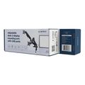 gembird adjustable desk 2 display mounting arm with usb ports 17� 32� black ma da2u 01 extra photo 4
