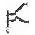 gembird adjustable desk 2 display mounting arm 17� 32� black ma da2p 02 extra photo 2