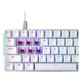 asus rog falchion white wireless gaming keyboard nx red switches us layout pbt extra photo 2