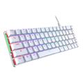 asus rog falchion white wireless gaming keyboard nx red switches us layout pbt extra photo 3
