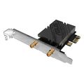 asus pce be92bt wifi 7 pci e wireless adapter with two external antennas and bluetooth 54 extra photo 1