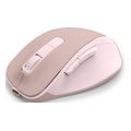 hama �wm 500� wireless mouse ergonom 6 buttons w o click noise battery pink extra photo 1