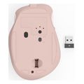 hama �wm 500� wireless mouse ergonom 6 buttons w o click noise battery pink extra photo 3