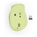 hama �wm 500� wireless mouse ergonom 6 buttons w o click noise battery green extra photo 3