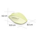 hama �wm 500� wireless mouse ergonom 6 buttons w o click noise battery green extra photo 4