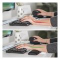 hama ergo keyboard wrist rest black extra photo 4