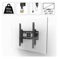 hama tv wall bracket rigid theft protection 165 cm 65 up to 50 kg extra photo 5