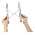 hama aluminium laptop stand 6 stage tilt folding up to 40 cm 156 silve extra photo 5 hama aluminium laptop stand 6 stage tilt folding up to 40 cm 156 silve extra photo 5